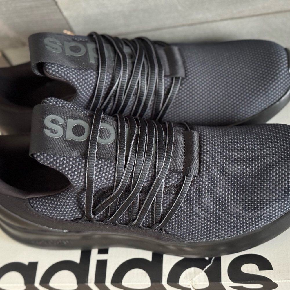 Adidas men Lite Racer Adapt 7.0 Shoes NEW w/ box SIZE 9.5 - Picture 2 of 10